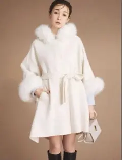 2026年最新】ファーポンチョコート セルフォードの人気アイテム - メルカリ