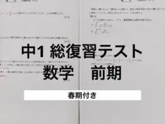 2026年最新】鉄緑会 中1 数学テストの人気アイテム - メルカリ