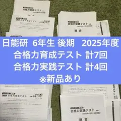 2026年最新】日能研 育成テスト 5年の人気アイテム - メルカリ