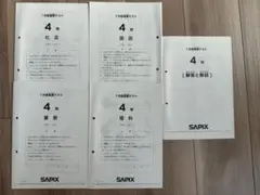 2026年最新】テスト サピックス 4年の人気アイテム - メルカリ