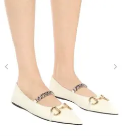 2026年最新】GUCCI つま先：ポインテッドトゥ フラットシューズ