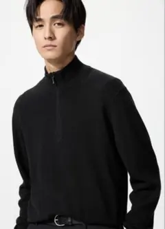 2026年最新】ユニクロ ハーフジップ カシミヤの人気アイテム - メルカリ