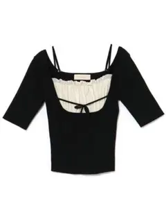 2026年最新】Andmary mew frill tops blackの人気アイテム - メルカリ