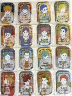 2026年最新】ハイキュー スクエア缶バッジ box (オフショット×カラー第