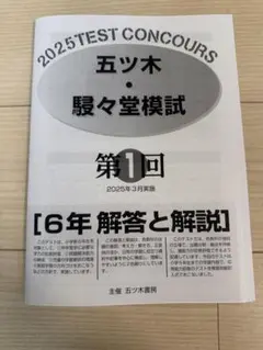 2026年最新】五ツ木駸々堂模試小6の人気アイテム - メルカリ