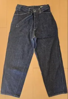 2026年最新】comoliベルテッドデニムパンツの人気アイテム - メルカリ