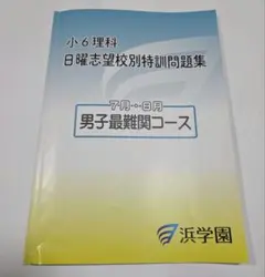 2026年最新】浜学園 小6 志望校別特訓問題集の人気アイテム - メルカリ