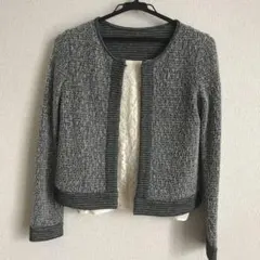 2026年最新】LAUTREAMONT カラー：グレイ系 ノーカラージャケットの