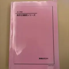 2026年最新】鉄緑会 英作文確認シリーズの人気アイテム - メルカリ