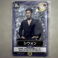 SUPERJUNIOR シウォン E.L.F. 会報特典トレカ - メルカリ