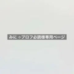 2026年最新】プロフ必読様専用の人気アイテム - メルカリ