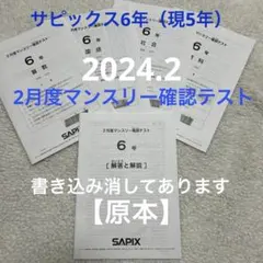 2026年最新】sapix マンスリーテスト 6年の人気アイテム - メルカリ