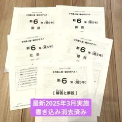 2026年最新】sapix 新3年 入室テストの人気アイテム - メルカリ