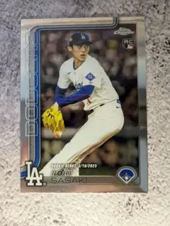 2026年最新】topps chrome 佐々木朗希の人気アイテム - メルカリ