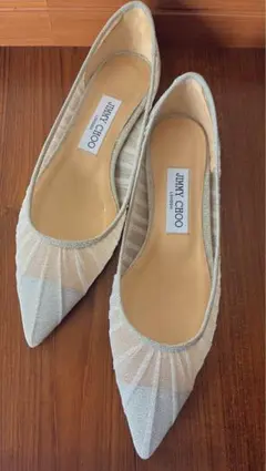 2026年最新】Jimmy Choo カラー：シルバー系 フラットシューズ・バレエ