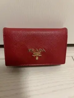 2026年最新】PRADA カラー：レッド系 名刺入れの人気アイテム - メルカリ
