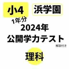 2026年最新】浜学園 公開テスト 小4の人気アイテム - メルカリ