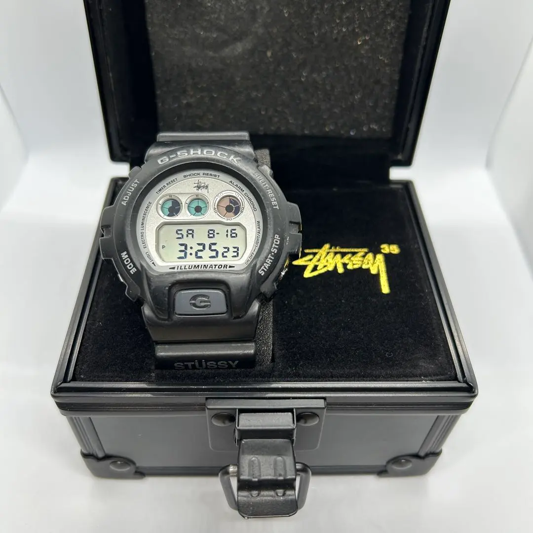 美品】CASIO G-SHOCK×STUSSY 35週年限定DW-6900ST ‐ Mercari 日本最大
