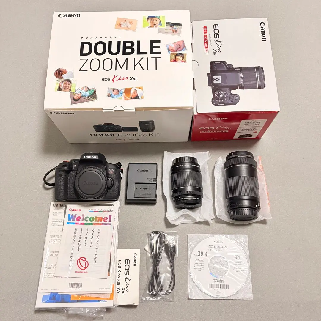 2026年最新】canon eos kiss x8i ダブル ズーム キット 中古の人気
