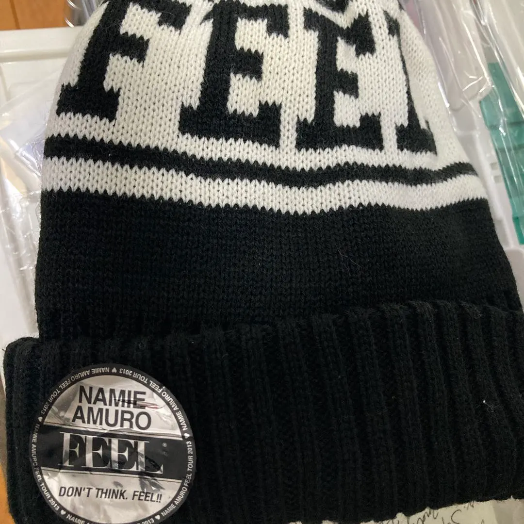 2026年最新】安室奈美恵 feel ニット帽の人気アイテム - メルカリ