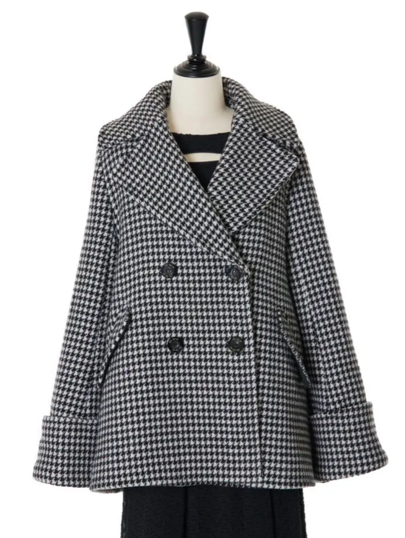 2026年最新】herLipto コート 千鳥の人気アイテム - メルカリ