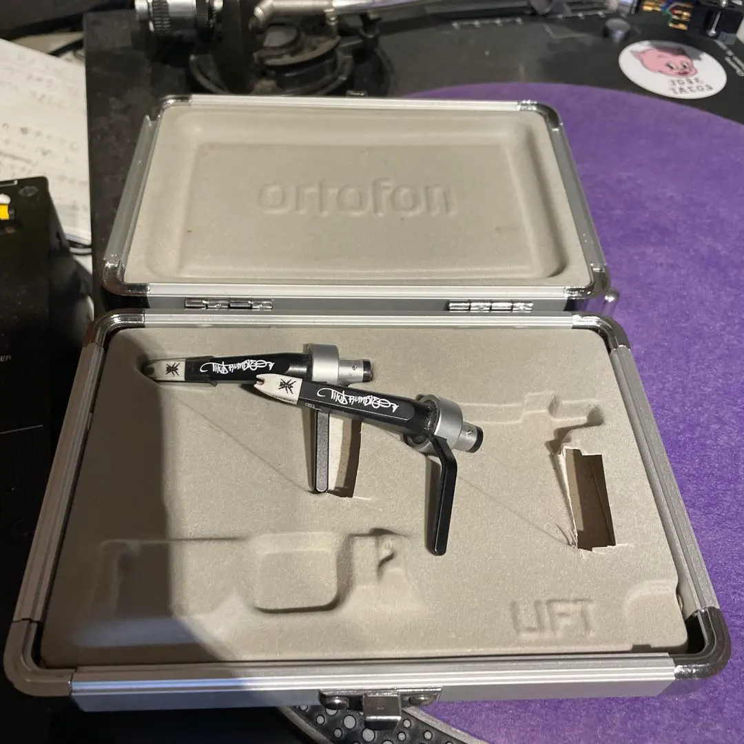 希少✨Ortofon Concorde Qbert 2本セットケース