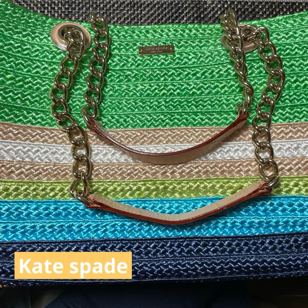 2026年最新】kate spade new york カラー：グリーン系 かごバッグの