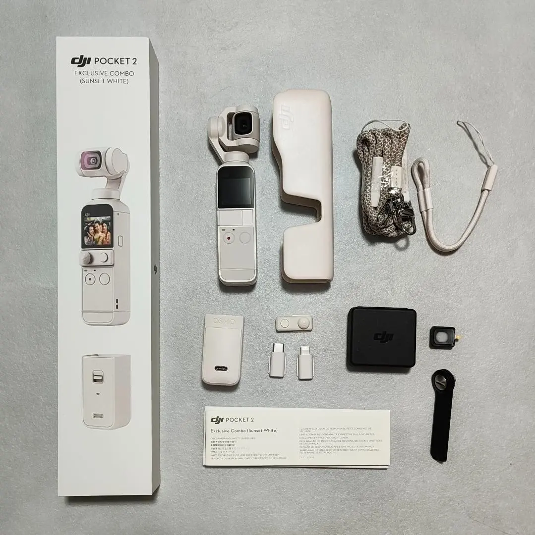 2026年最新】dji pocket 2 サンセットホワイトの人気アイテム - メルカリ