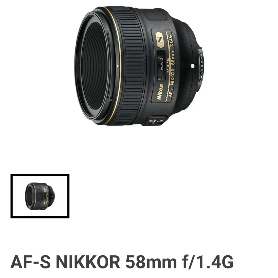 2026年最新】AF-S NIKKOR 58mm f/1.4Gの人気アイテム - メルカリ