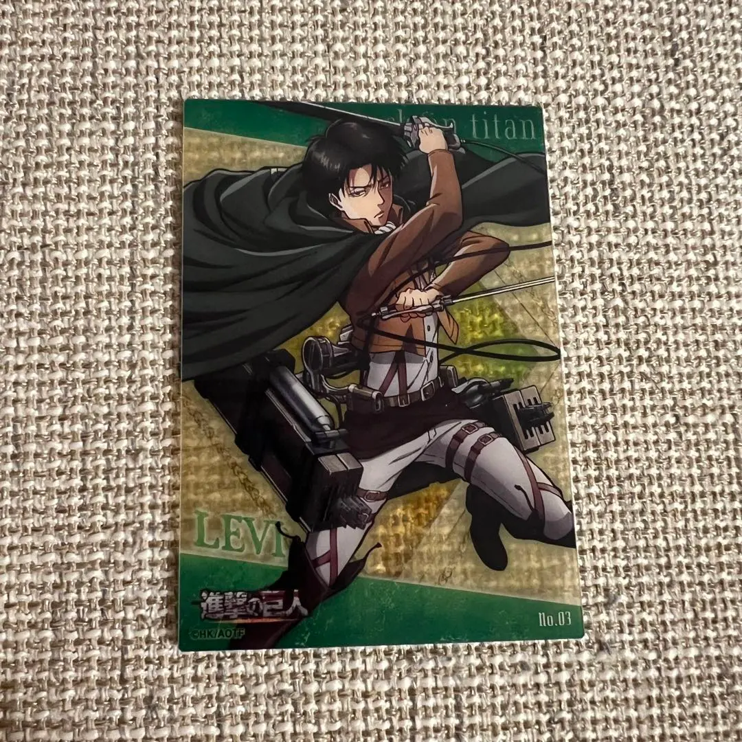 2026年最新】ユニオンアリーナ 進撃の巨人 リヴァイ サインの人気