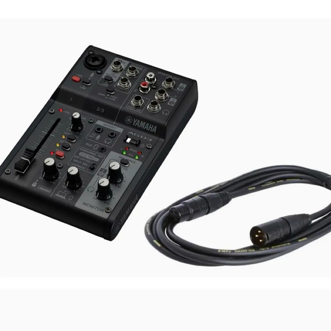 2026年最新】ライブストリーミング ミキサー AG03MK2 ブラック の人気