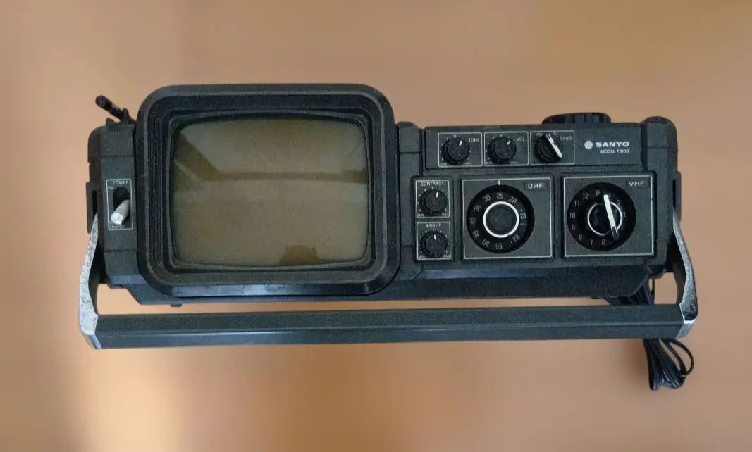 SANYO モデルT5100 77年製TV UHF VHF 2026年最新】SANYO テレビ本体の