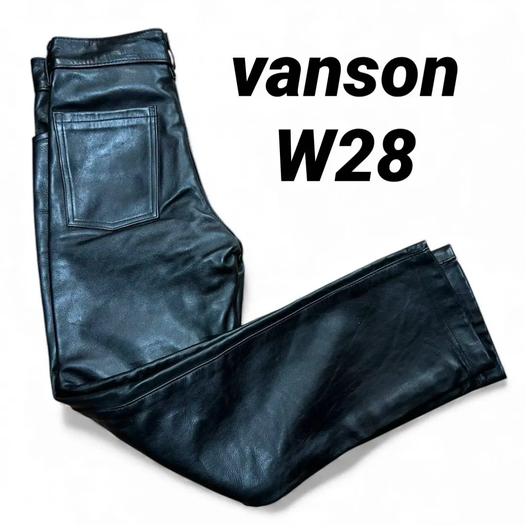 2026年最新】VANSON レザーパンツ 34の人気アイテム - メルカリ