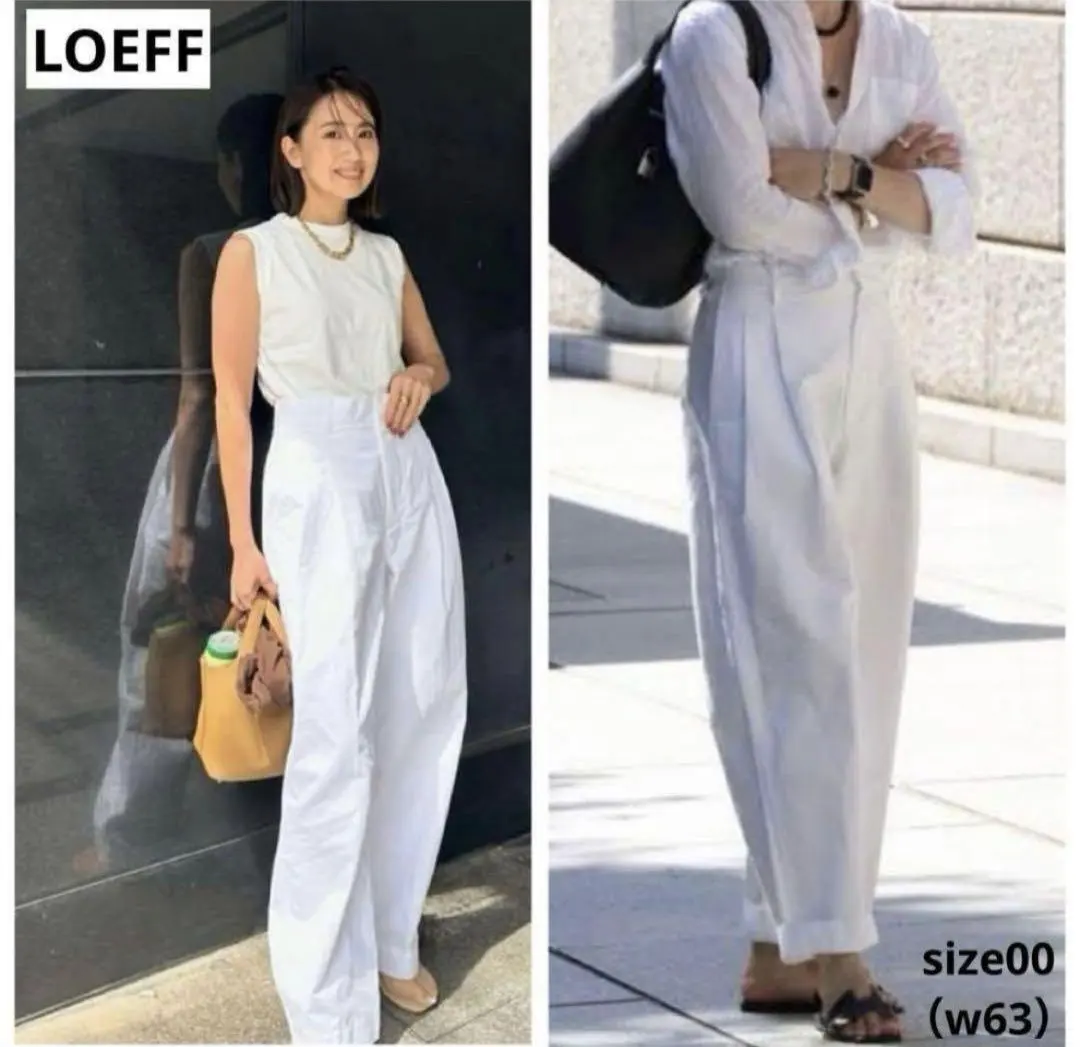 2026年最新】loeff ロエフ コットンツイル 2タックパンツの人気
