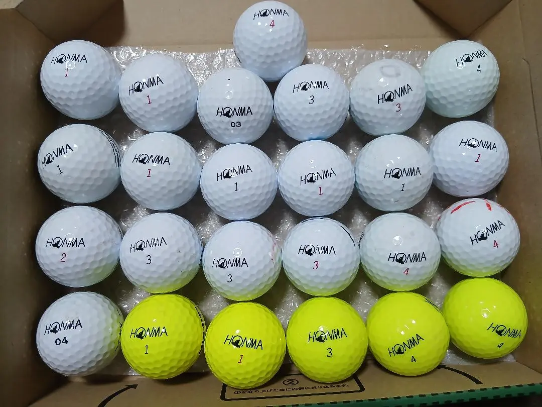 2026年最新】本間ゴルフボール x4の人気アイテム - メルカリ
