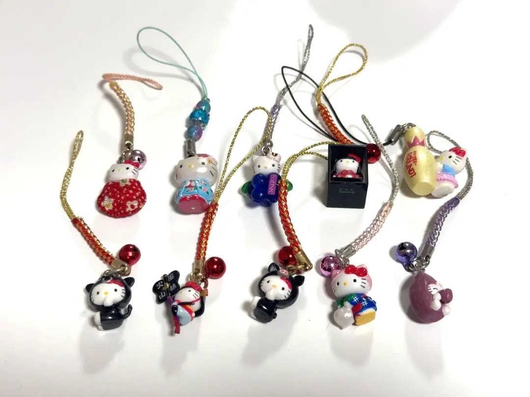 2026年最新】キティちゃんの根付け8個おまとめセットの人気アイテム