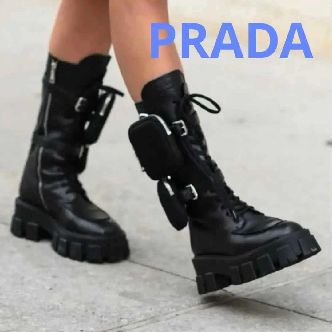 2026年最新】prada モノリス re-nylonの人気アイテム - メルカリ