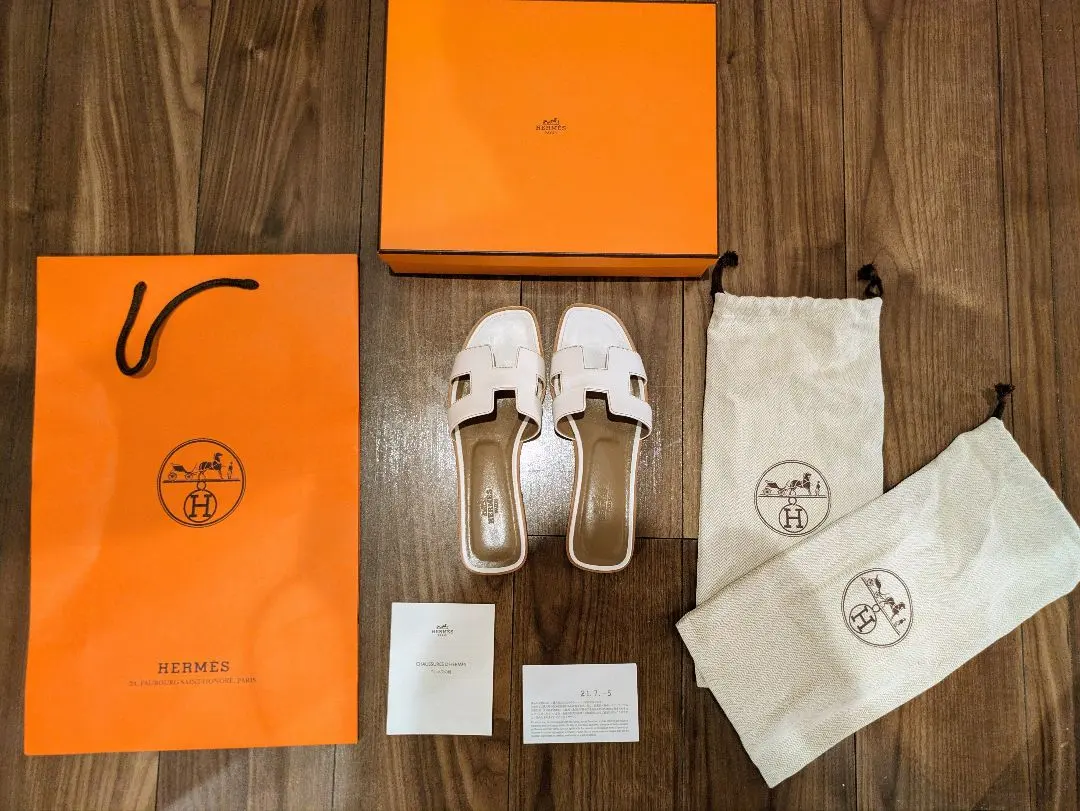 2026年最新】エルメス オラン 37.5の人気アイテム - メルカリ