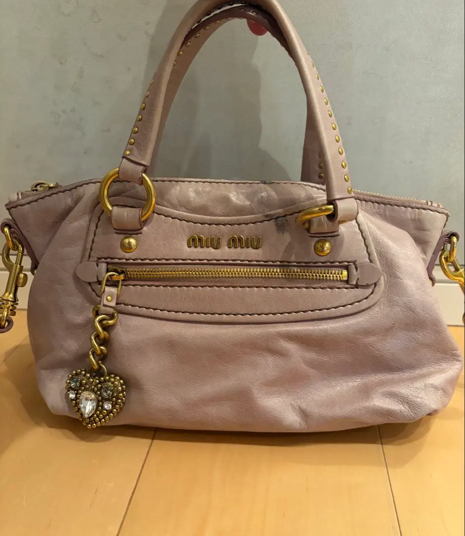 2026年最新】ミュウミュウ ハンドバッグ ハートチャームの人気アイテム