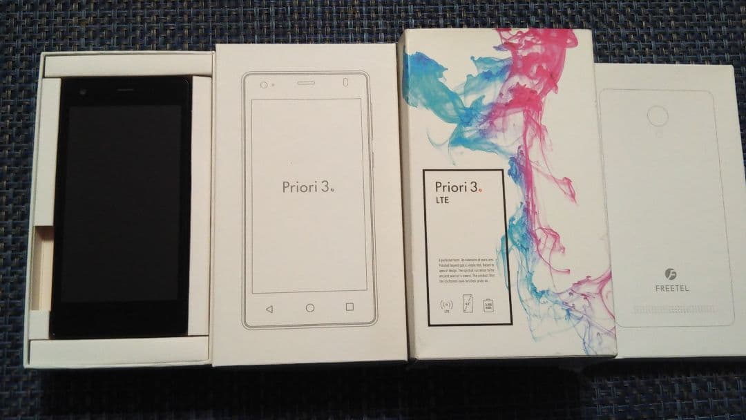 freetel Priori3 未使用 本体のみ Amazon | FREETEL Priori3 LTE （マットブラック） | FREETEL
