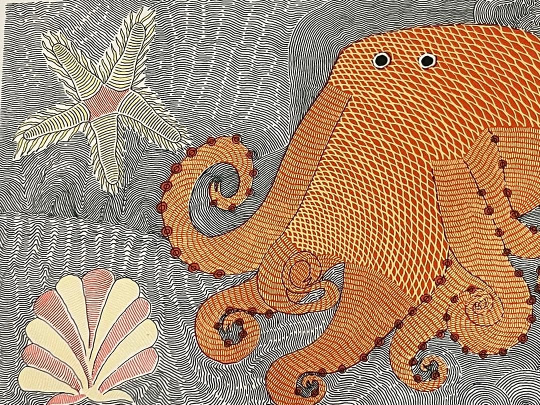 チェイス・チェン 『モニカ』銅版画