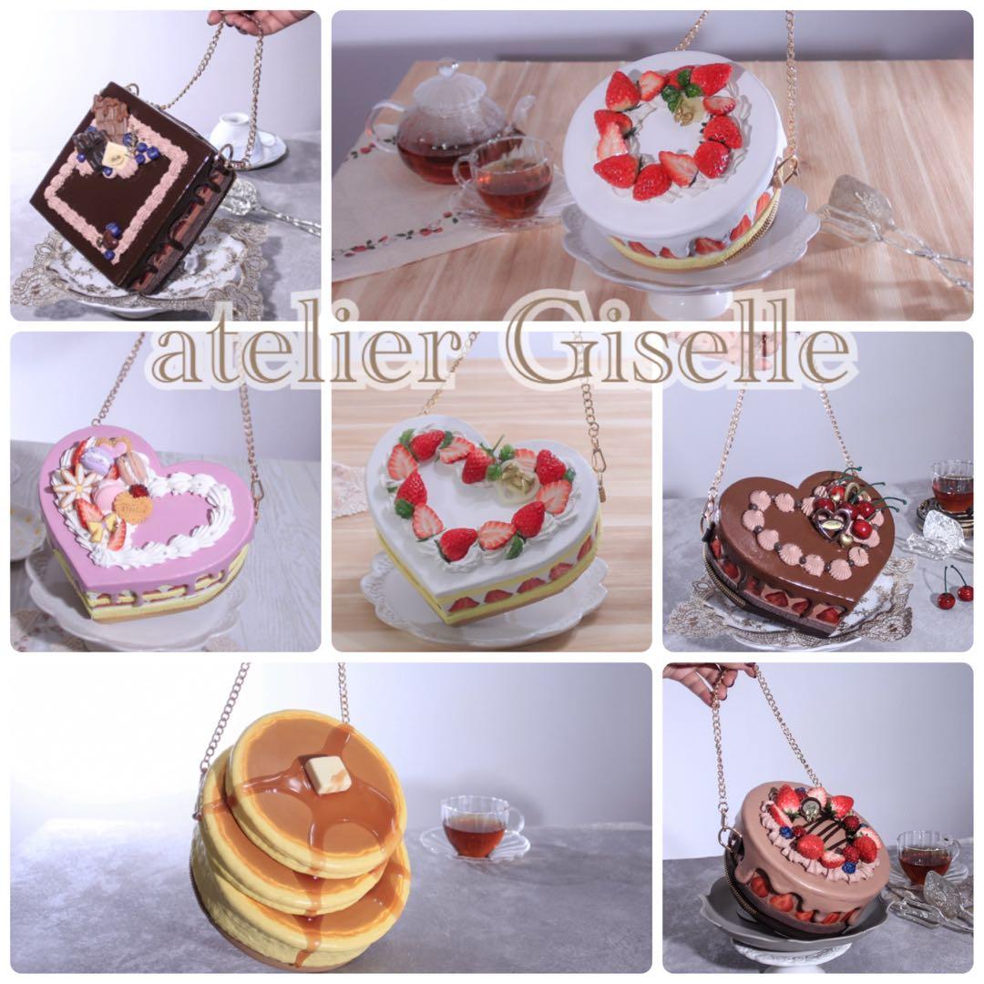 ハートのショートケーキバッグ♡ - メルカリ