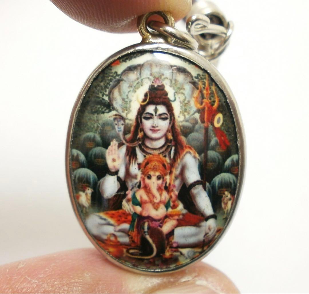 オームペンダント ヒンドゥー教 マハデオム シヴァ神 ガネーシャ 藤井