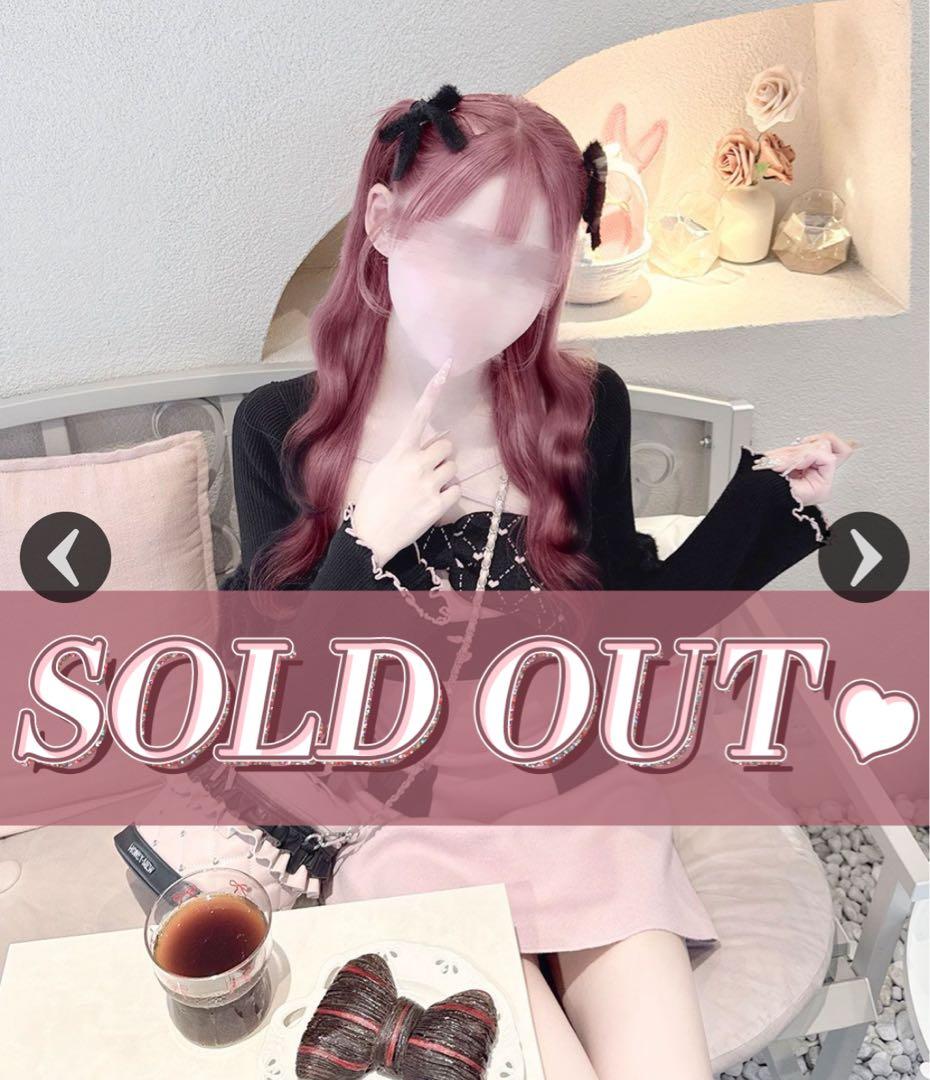 【期間限定値下げ中】Bigリボンアンサンブルワンピー ス honeymew XS ♡モノグラムリボンアンサンブルワンピース♡ ¥13,000(+tax) 胸元の