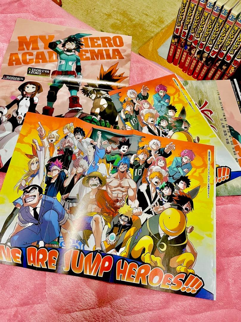 初版 帯付き 僕のヒーローアカデミア コミック 1~10巻 ジャンプ流 付録