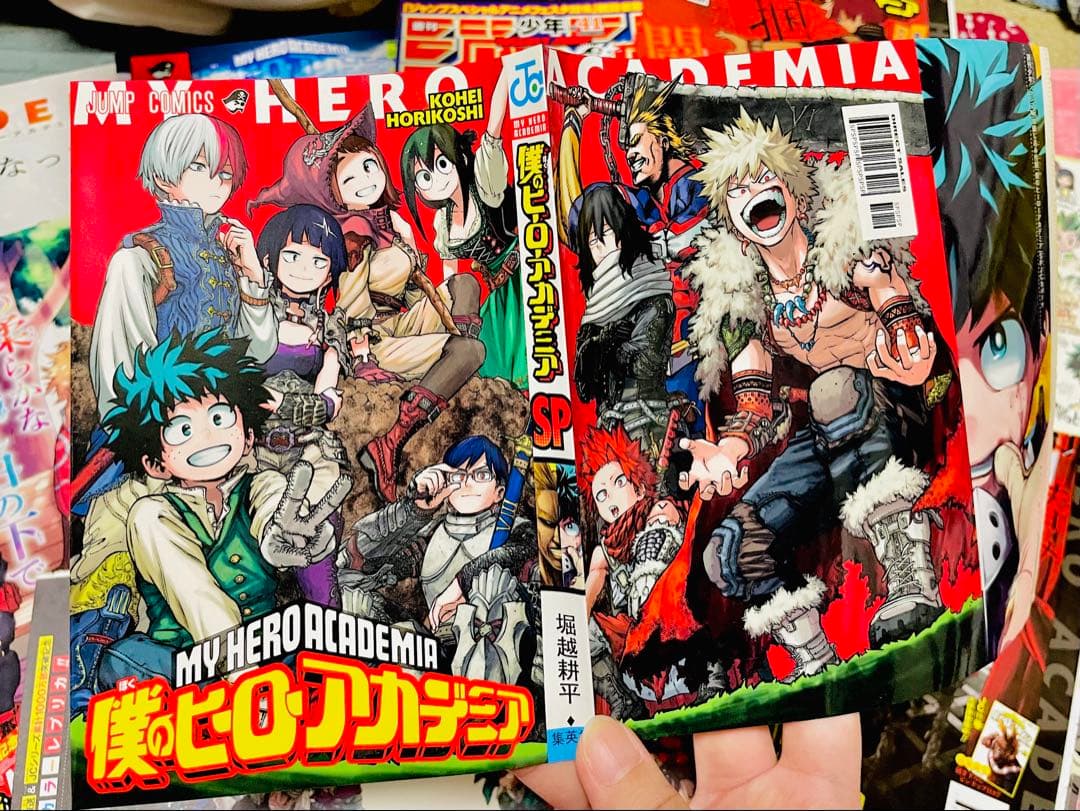 初版 帯付き 僕のヒーローアカデミア コミック 1~10巻 ジャンプ流 付録