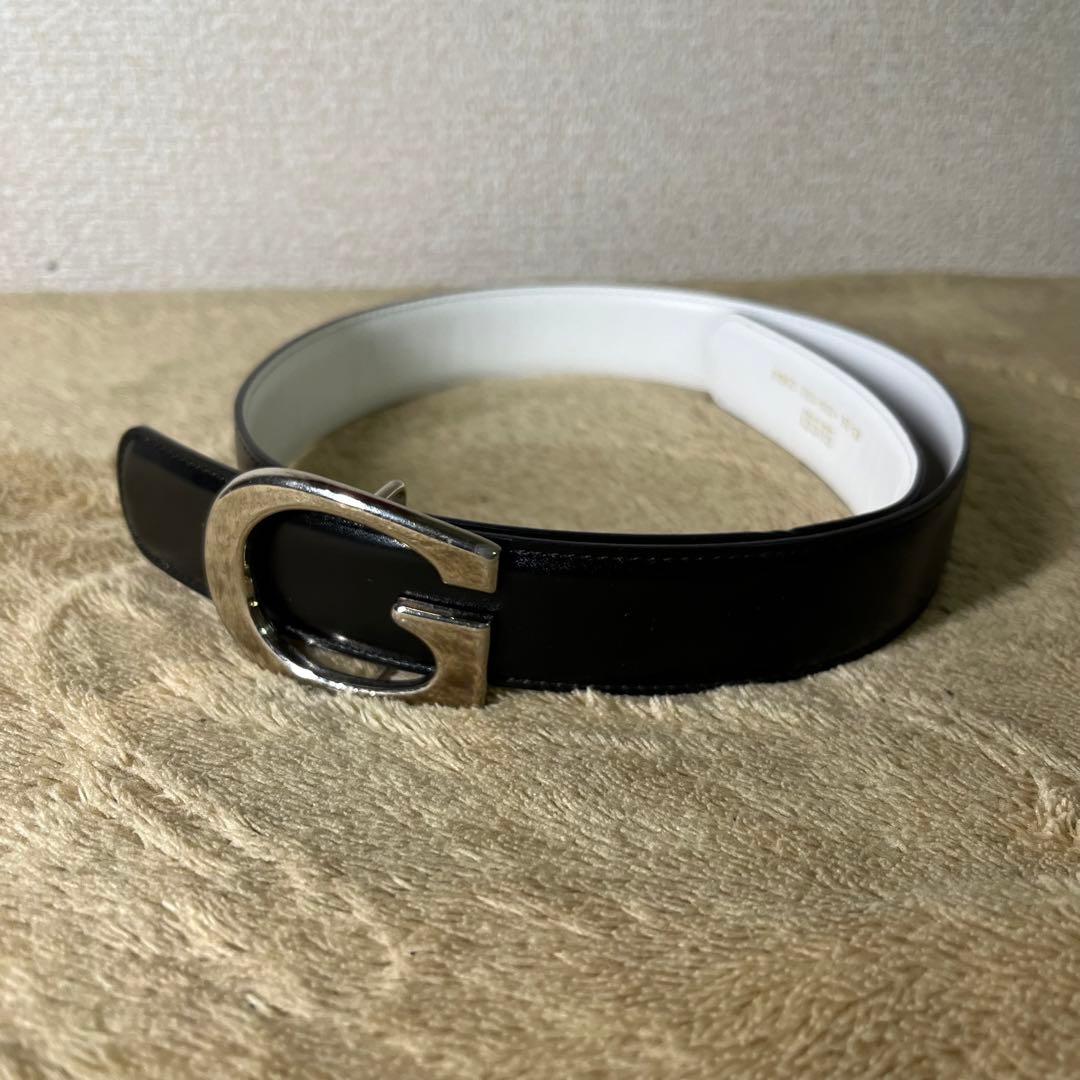 グッチ GUCCI Gバックル シルバー金具 レザーベルト GUCCI Gバックル サイズ65/26 レディース レザーベルト 036 1406 1004