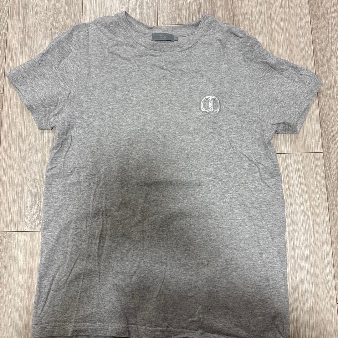 Dior グレー Tシャツ 12A + - メルカリ