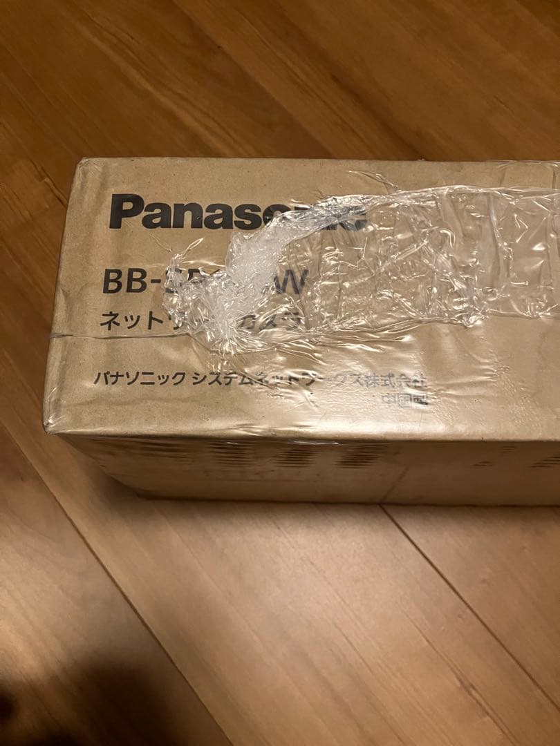 Panasonic BB-SP104W ネットワークカメラ未開封 2台入り 監視