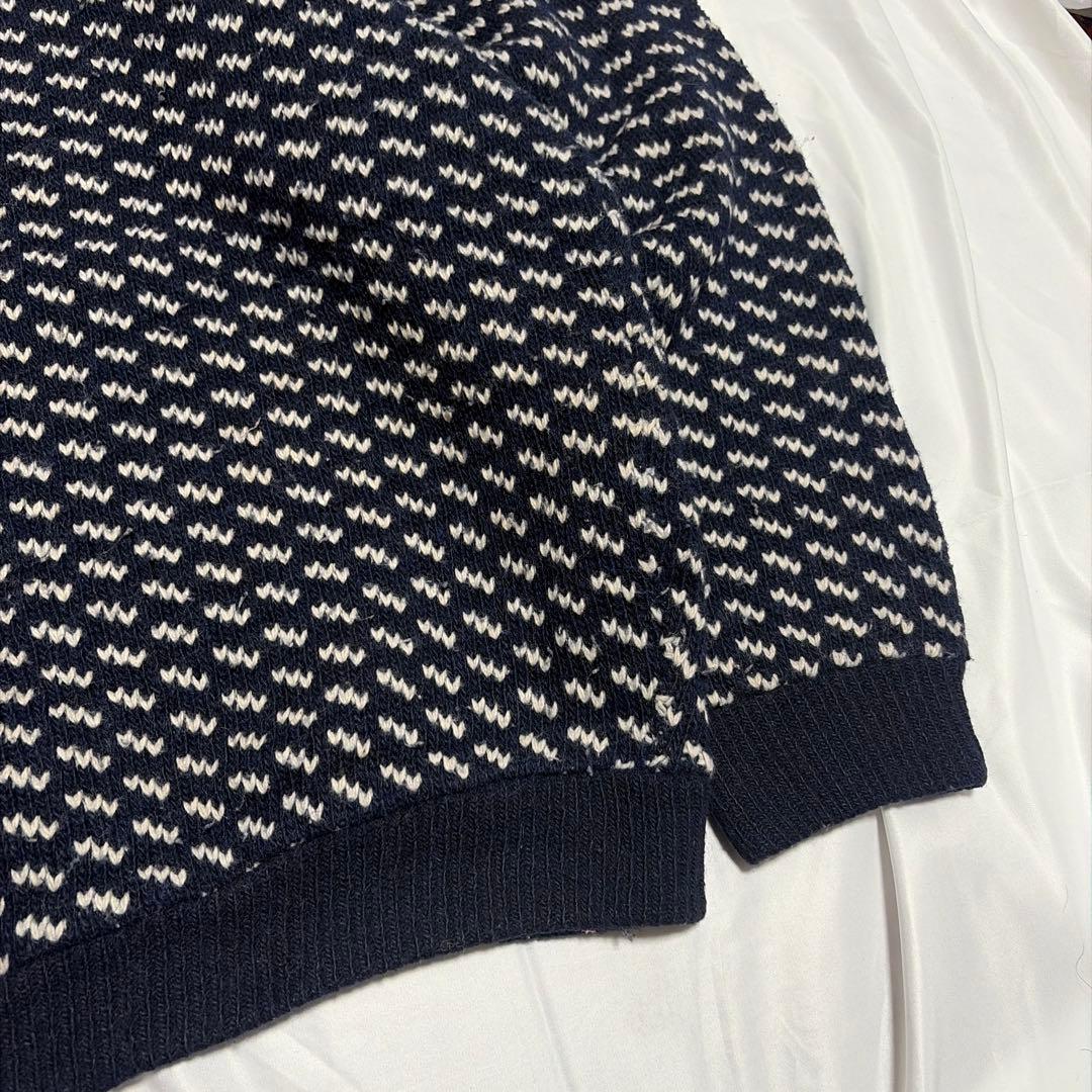 か*ん様 80s L.L.Bean BIRDS EYE Wool Sweater